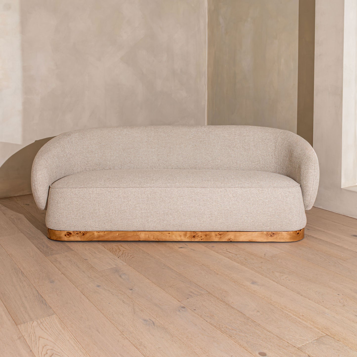 Thornhill Burl Sofa | 220cm Light Burl