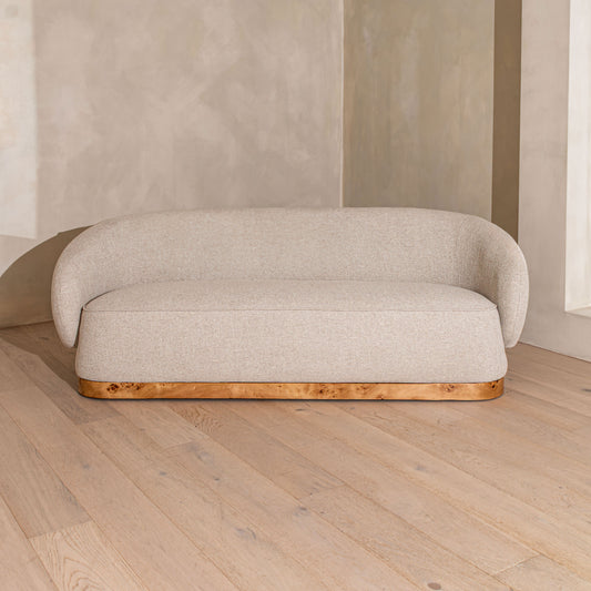 Thornhill Burl Sofa | 220cm Light Burl