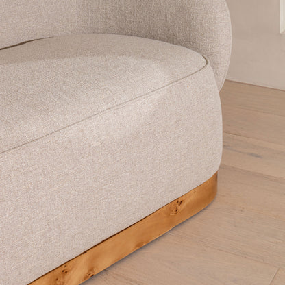 Thornhill Burl Sofa | 220cm Light Burl